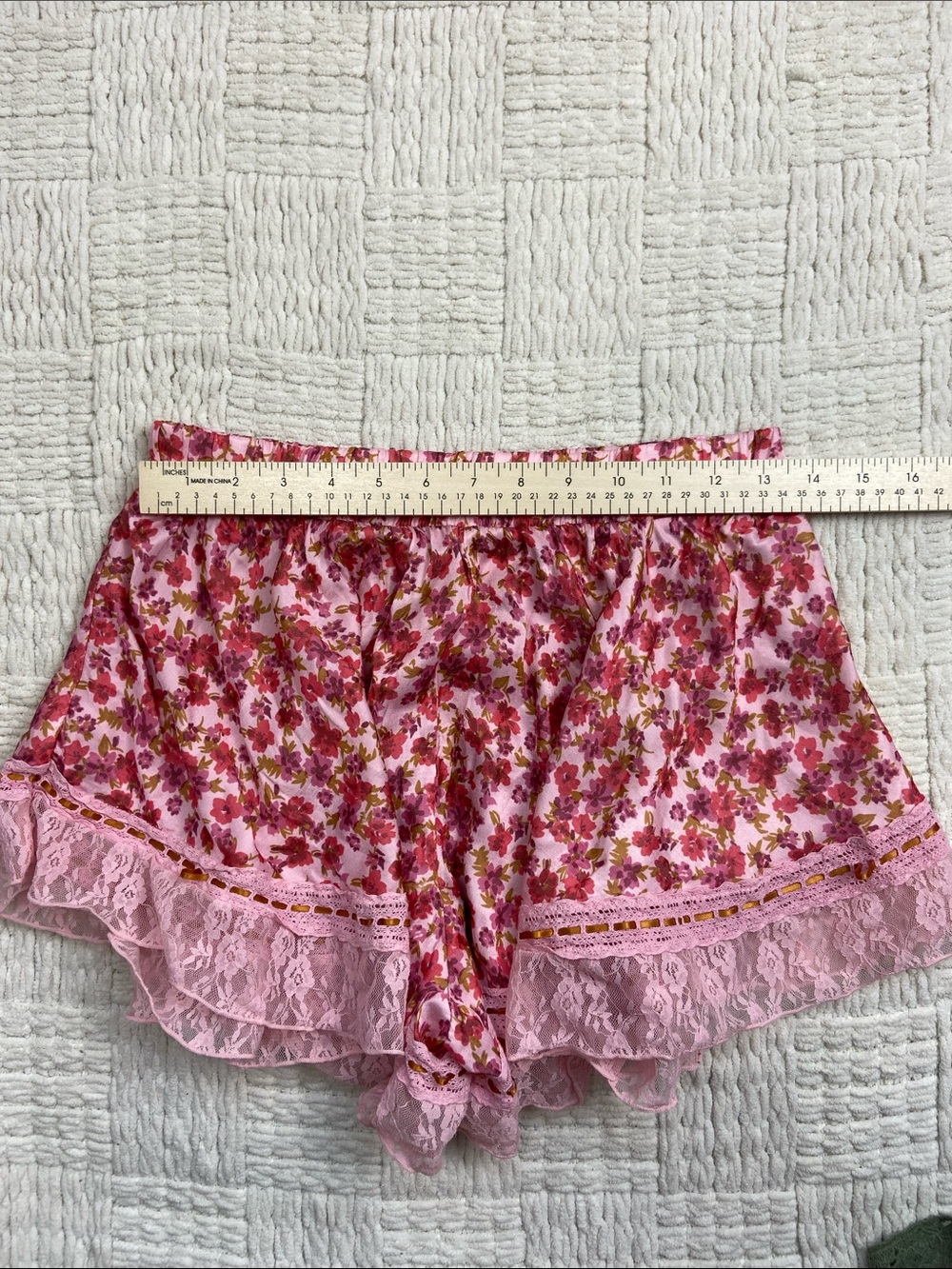 NWOT Intimately Free People Morning Breeze Shorts in Azalea Berry Combo S - Picture 7 of 11